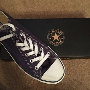 Navy Blue Converse